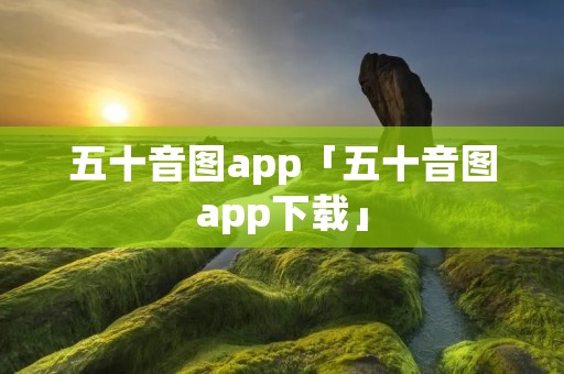 五十音图app「五十音图app下载」