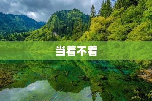当着不着:如何处理决策中的不确定性 当着不着:如何处理决策中的不确定性