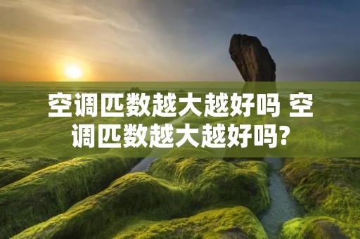 空调匹数越大越好吗 空调匹数越大越好吗? 空调匹数越大越好吗 空调匹数越大越好吗?