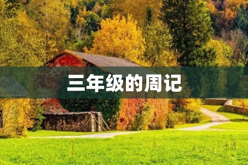 三年级的周记 三年级的周记