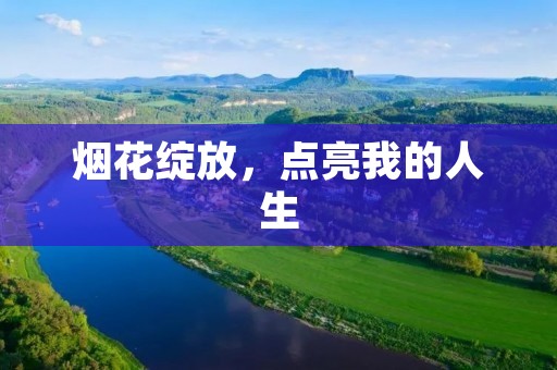烟花绽放,点亮我的人生