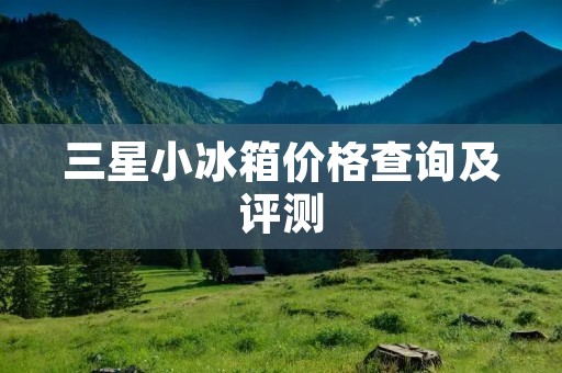 三星小冰箱价格查询及评测 三星小冰箱价格查询及评测
