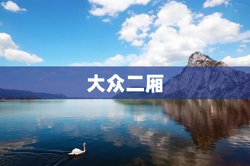 大众二厢:品质与实用兼备的经典之选 大众二厢:品质与实用兼备的经典之选