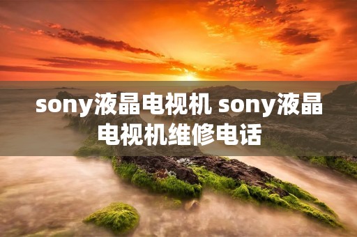 sony液晶电视机 sony液晶电视机维修**