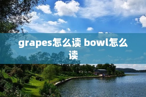 grapes怎么读 bowl怎么读 grapes怎么读 bowl怎么读
