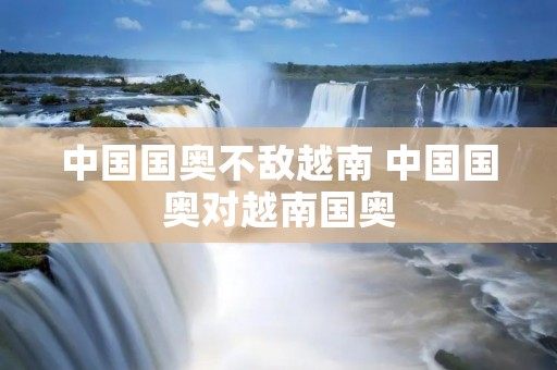 中国国奥不敌越南 中国国奥对越南国奥
