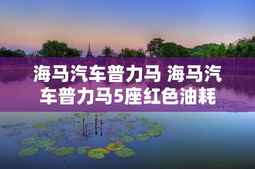 海马汽车普力马 海马汽车普力马5座红色油耗