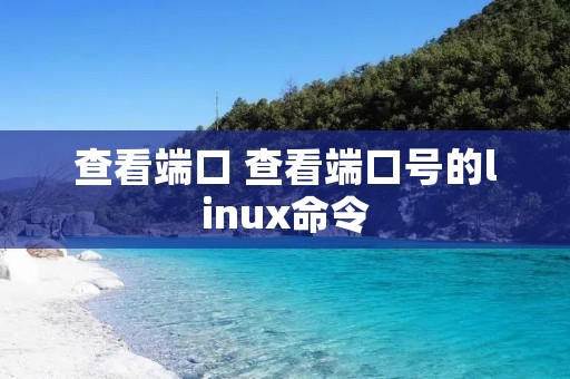 查看端口 查看端口号的linux命令