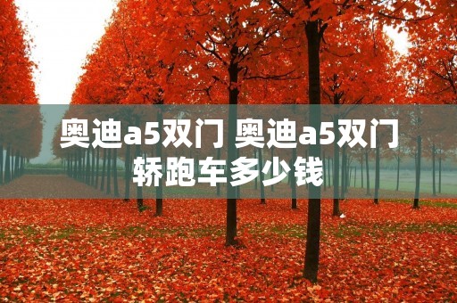 奥迪a5双门 奥迪a5双门轿跑车多少钱 奥迪a5双门 奥迪a5双门轿跑车多少钱