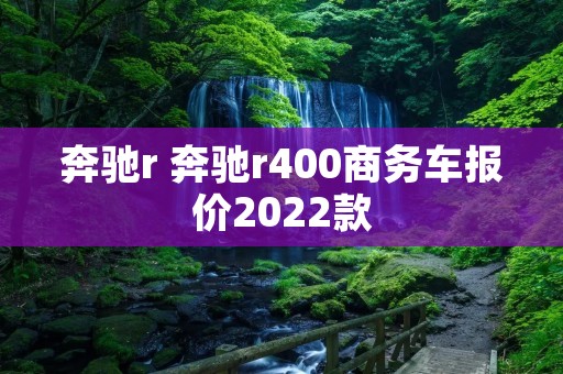 奔驰r 奔驰r400商务车报价2022款 奔驰r 奔驰r400商务车报价2022款