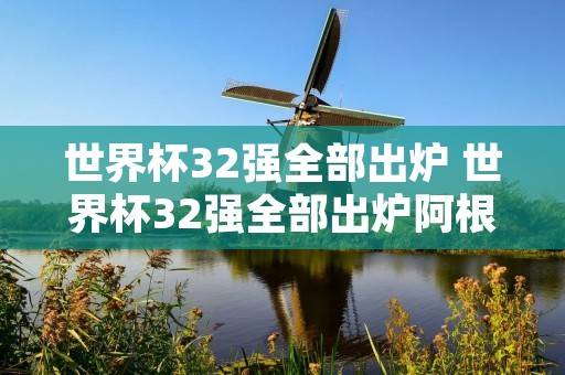 世界杯32强全部出炉 世界杯32强全部出炉阿根廷