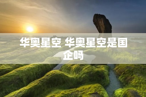 华奥星空 华奥星空是国企吗