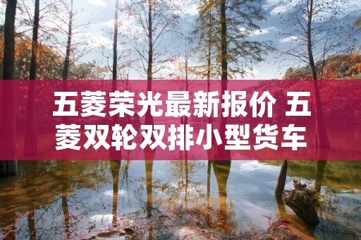 五菱荣光最新报价 五菱双轮双排小型货车 五菱荣光最新报价 五菱双轮双排小型货车