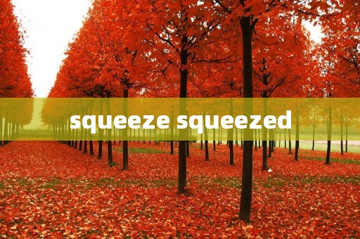 squeeze squeezed