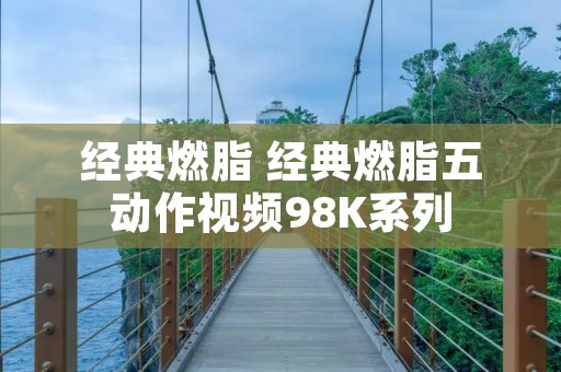 经典燃脂 经典燃脂五动作视频98K系列 经典燃脂 经典燃脂五动作视频98K系列