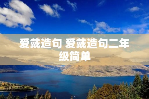 爱戴造句 爱戴造句二年级简单