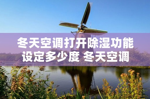 冬天空调打开除湿功能设定多少度 冬天空调开除湿是冷风还是热风