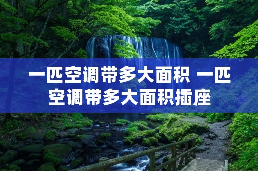一匹空调带多大面积 一匹空调带多大面积插座
