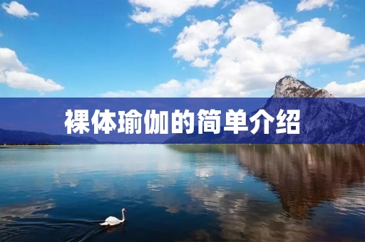 裸体瑜伽的简单介绍