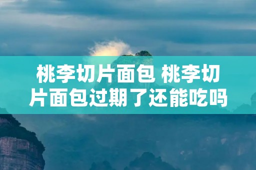 桃李切片面包 桃李切片面包过期了还能吃吗