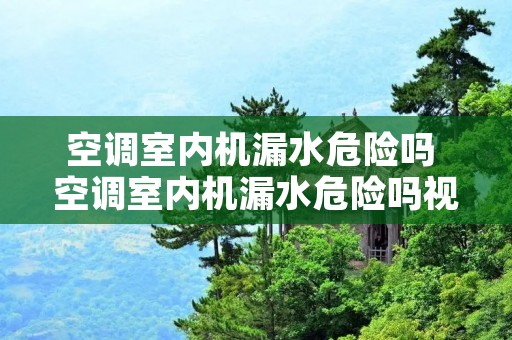 空调室内机漏水危险吗 空调室内机漏水危险吗视频