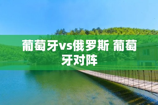 葡萄牙vs俄罗斯 葡萄牙对阵