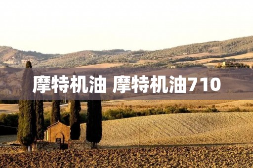 摩特机油 摩特机油7100 摩特机油 摩特机油7100