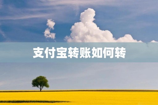 支付宝转账如何转:详细教程 支付宝转账如何转:详细教程