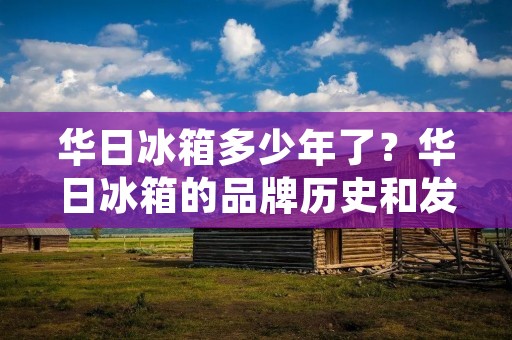 华日冰箱多少年了?华日冰箱的品牌历史和发展 华日冰箱多少年了?华日冰箱的品牌历史和发展