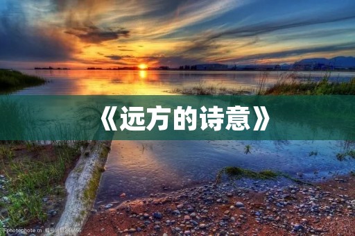 《远方的诗意》:很小众却很惊艳的诗 《远方的诗意》:很小众却很惊艳的诗