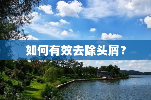 如何有效去除头屑？