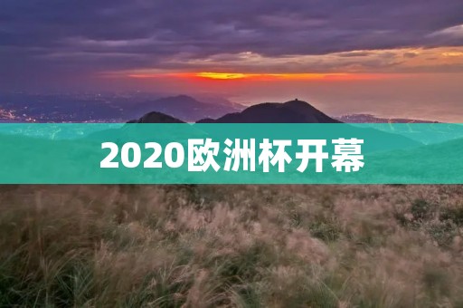 2020欧洲杯开幕:足球盛宴再度启航 2020欧洲杯开幕:足球盛宴再度启航