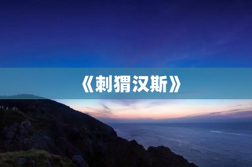 《刺猬汉斯》:一只小动物的成长之路 《刺猬汉斯》:一只小动物的成长之路