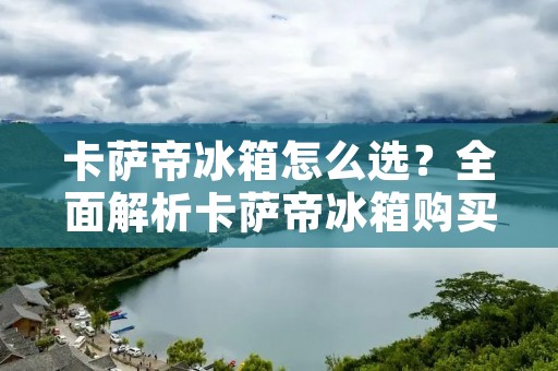 卡萨帝冰箱怎么选？全面解析卡萨帝冰箱购买指南