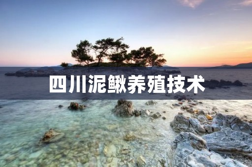 四川泥鳅养殖技术：如何实现高效养殖