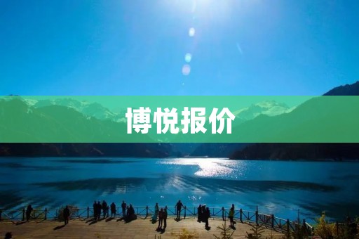 博悦报价：了解博悦的价格和服务