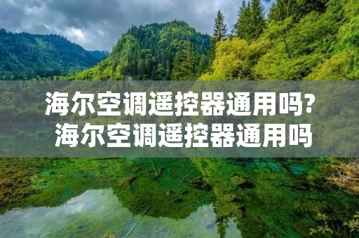 海尔空调遥控器通用吗? 海尔空调遥控器通用吗怎么用