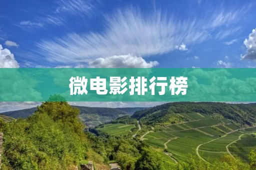 微电影排行榜:值得一看的十部微电影