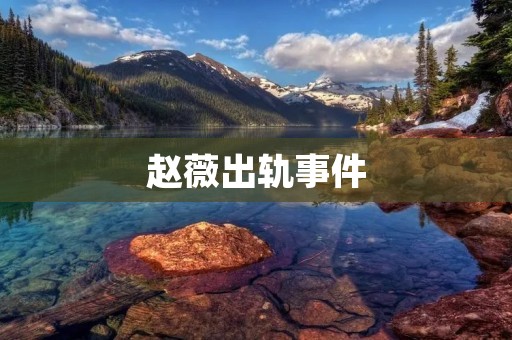 赵薇出轨事件:娱乐圈再起波澜