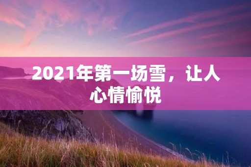 2021年第一场雪,让人心情愉悦