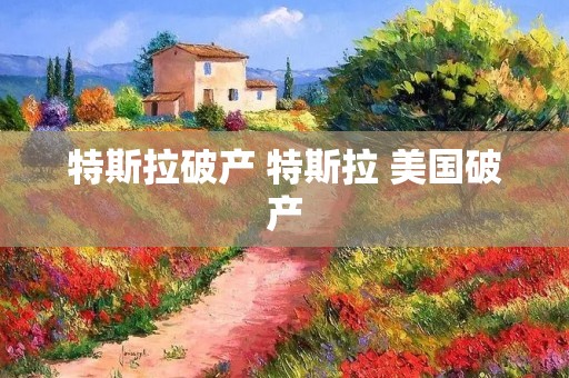 特斯拉破产 特斯拉 美国破产 特斯拉破产 特斯拉 美国破产