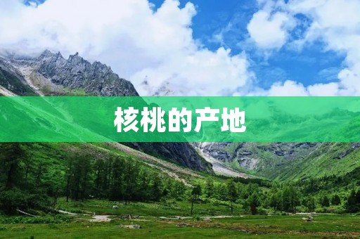 核桃的产地