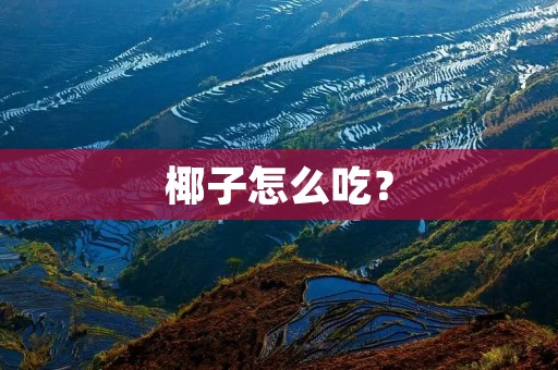 椰子怎么吃? 椰子怎么吃?