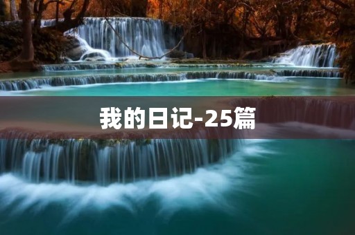 我的日记-25篇