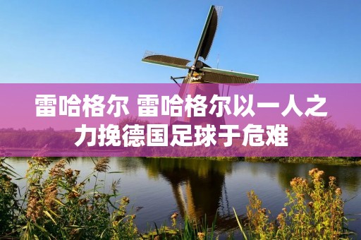 雷哈格尔 雷哈格尔以一人之力挽德国足球于危难
