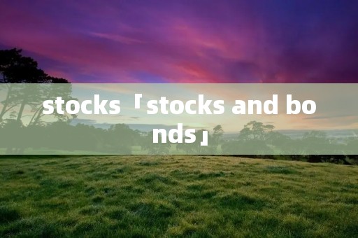 stocks「stocks and bonds」 stocks「stocks and bonds」