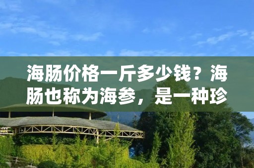 海肠价格一斤多少钱?海肠也称为海参,是一种珍贵的海产品,具有很高的营养价值和药用价值。那么海肠的价格是多少呢?下面我们来详细了解一下。