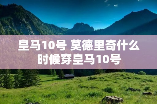 皇马10号 莫德里奇什么时候穿皇马10号