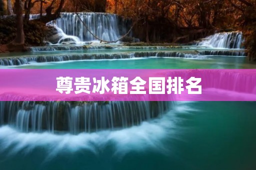 尊贵冰箱全国排名:品牌实力与用户口碑的双重认证 尊贵冰箱全国排名:品牌实力与用户口碑的双重认证