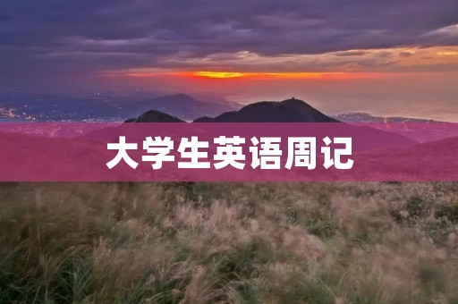 大学生英语周记:我与英语的奋斗 大学生英语周记:我与英语的奋斗